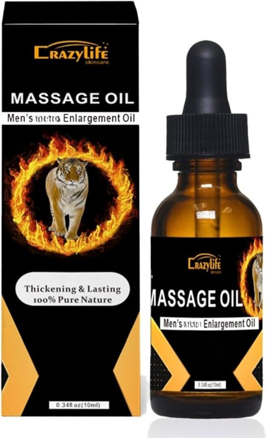 XXXL Man Extra Power Strength Massage Essential Oil 0.34 FL OZ (TGR)