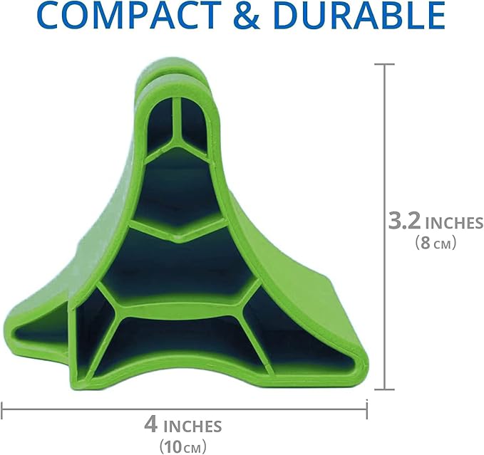 Occipital Release Tool, Portable Cervical Vertebra Suboccipital Release Device, Handheld Deep Muscle Trigger Acupressure Point Massager, Pain Relief for Headache Migraine Neck Shoulders Back (Green)