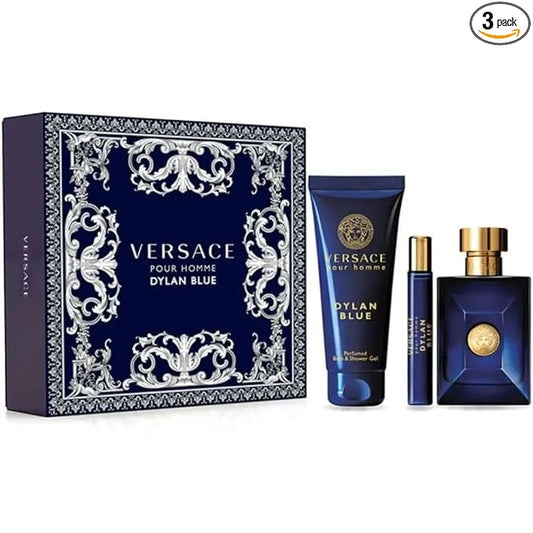 Versace Men's Dylan Blue Gift Set Fragrances 8011003879373