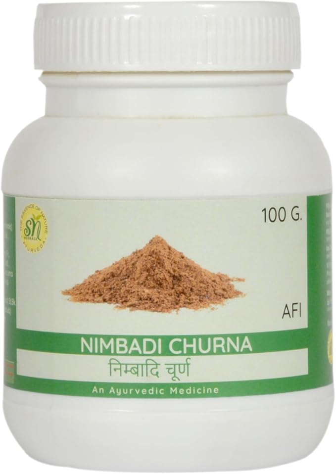 Nimbadi Churna 100g | Ayurvedic Herbal Powder for Skin Wellness | Blend of 19 Natural Ingredients | Supports Skin Health & General Wellbeing