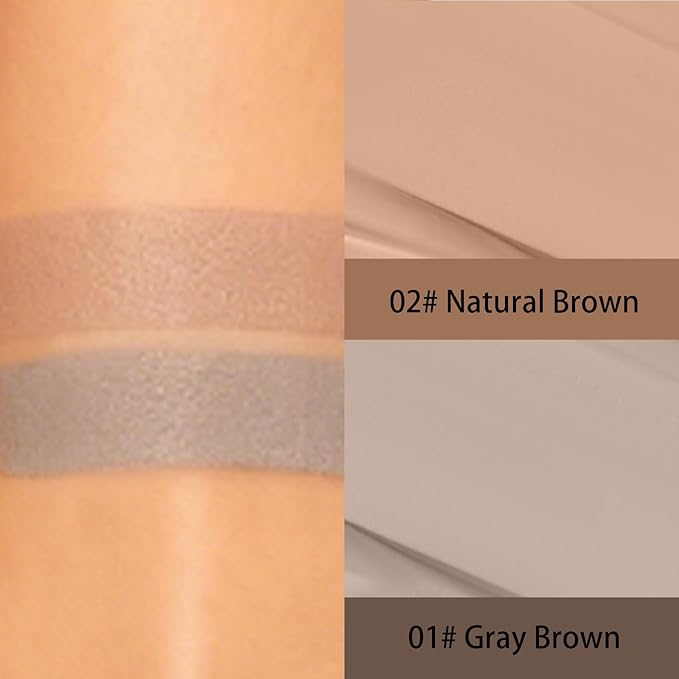 Cool Toned Contour Stick, Natural Matte Cream Contour Stick, Lightweight and Smooth Cream Bronzer Stick for Face Shaping Contouring Makeup, Portable Travel Size, 1 Gray Brown