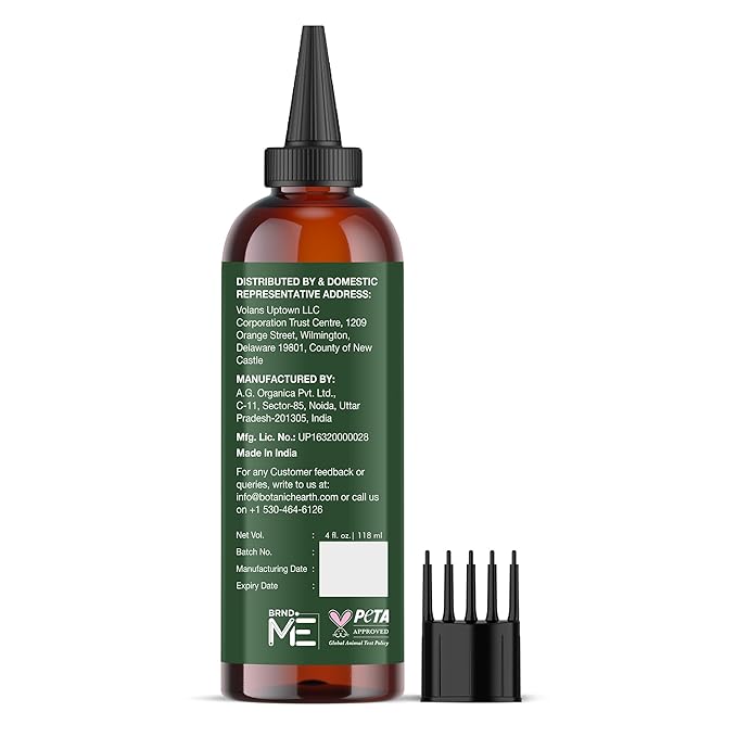 Botanic Hearth Hair Oil for Hair Growth & Hair Treatment Oils | Strengthening Dry, Frizzy, Damaged Hair & Scalp Treatment | All Hair Types | Tea Tree Hair Oil - 4 Fl Oz