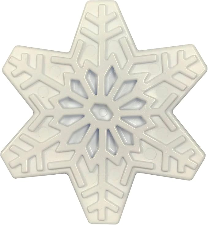 SodaPup Snowflake – Durable Dog Chew Toy Made in USA from Non-Toxic, Pet Safe, Food Safe Nylon Material for Mental Stimulation, Clean Teeth, Fresh Breath, Problem Chewing, Calming Nerves & More