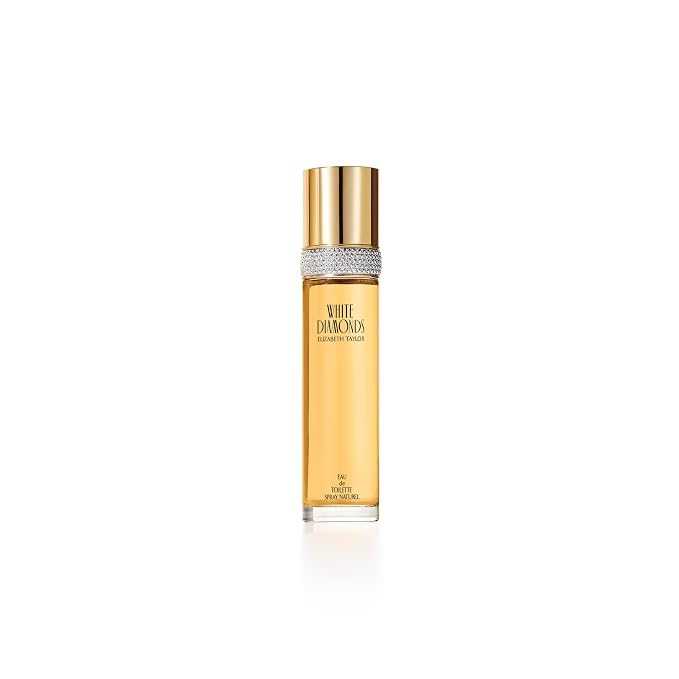Elizabeth Taylor White Diamonds Women's Perfume, Long-Lasting Floral Fragrance for Her, Eau de Toilette EDT Spray, 3.3 fl oz