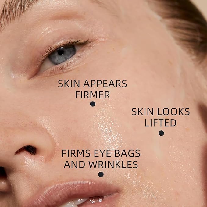 Instant Firming Eye Serum, Targets Under-Eye Bags, Wrinkles Dark Circles & Fine Lines, Anti-Aging Formula,15ml(0.49 oz)
