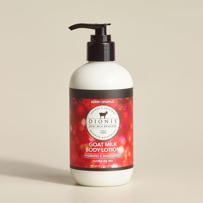 Dionis Goat Milk Body Lotion Berry Sparkle 8.5 oz (Pack of 1)