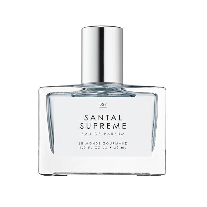 Le Monde Gourmand Santal Suprême Eau de Parfum Spray Perfume for Women, Sandalwood, Haitian Vetiver, Violet & Fig Woody Scent, Vegan & Cruelty Free, 1 fl oz (30 ml)