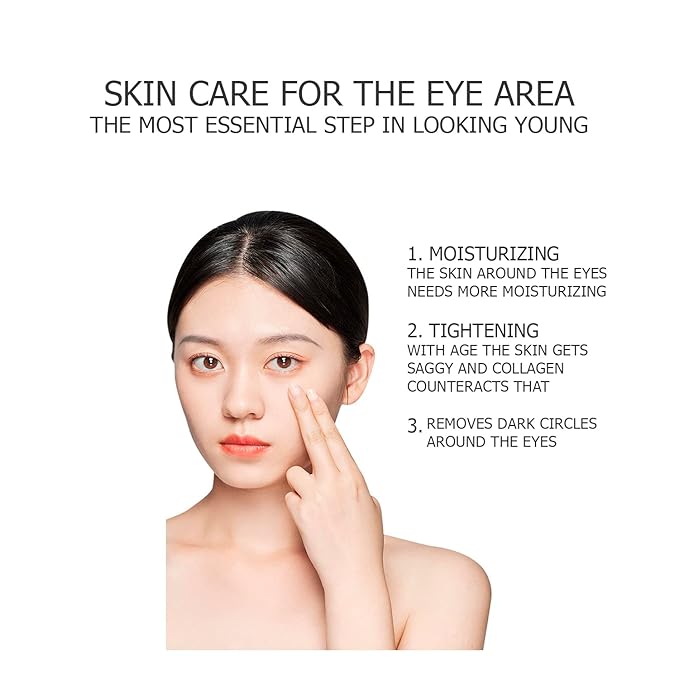 VENZEN Collagen Bouncing Pearl Eye Cream Refreshing Soft Delicate Moisturizing Blooming Skin Around The Eyes 30g / 1.01fl.oz