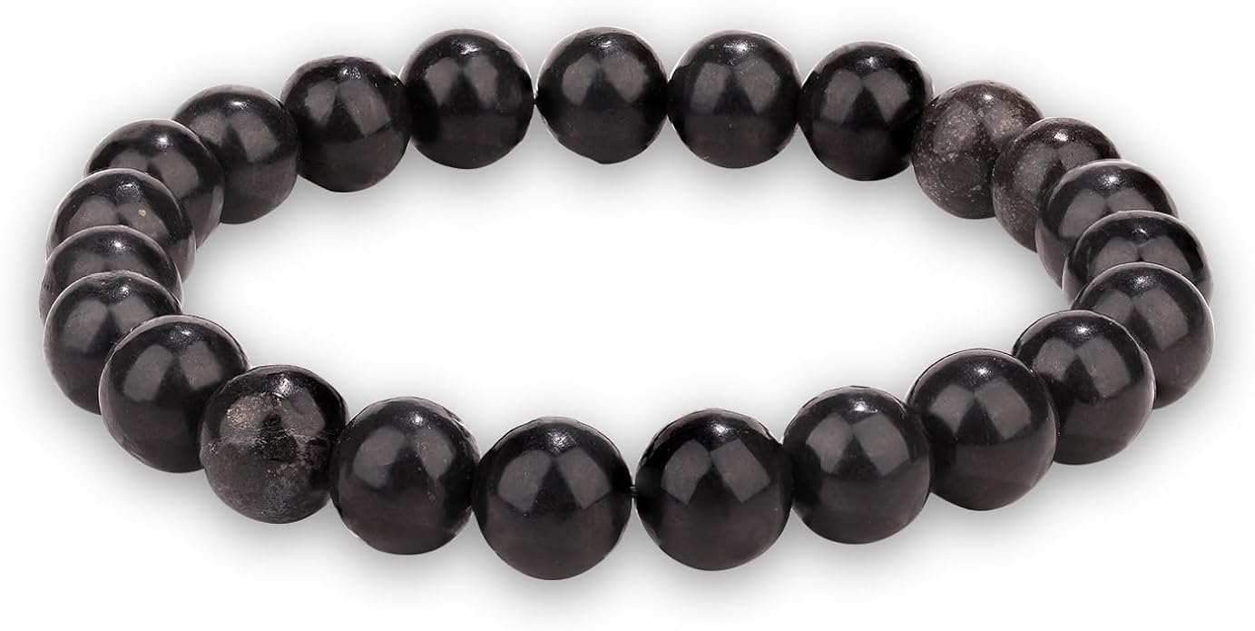 Crystal Vibe 8mm Beaded Bracelets For Women Men - Healing Crystal Bracelet - Adjustable Size