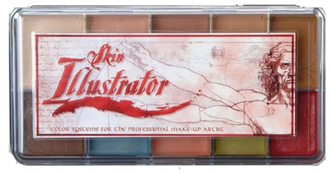 Skin Illustrator Palette Flesh Tone 10 Shade