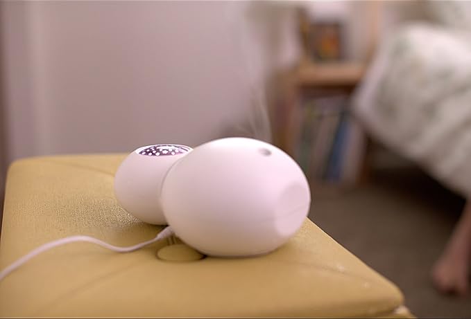 Night Light Star Sky Essential Oil Diffuser for Kids by ZAQ, Star Projector, Nightlight Comforting Aromatherapy Humidifier 120 ML