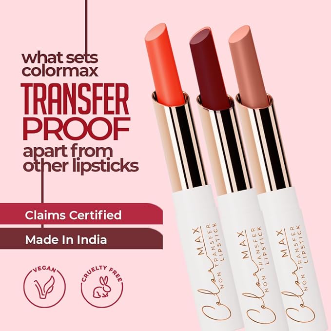 JUICE Color Max-The Max Performing Power Lipstick With Goodness Of Bio Retinol, Transfer-Proof Long Lasting Natural Taupe - M11 2.3 G Pack Of 1