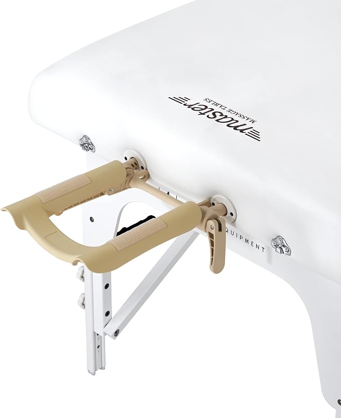 Master Massage 31" Montclair Pro Portable Massage Table Package, Memory Foam Cushioning, Reiki Panels, Shiatsu Cable Release- Tattoo Table, Spa Bed, Facial Bed