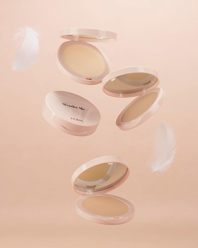 Pupa Milano Wonder Me Powder-no-Powder - Setting Powder Reduces Pores - Makes Skin Texture Smoother and Firmer - Talc Free - 009 Banana - 0.22 oz