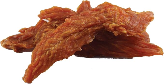 Amazon Brand - Solimo Chicken Jerky Dog Treats, 2 pounds (Packaging May (Pack of 2)