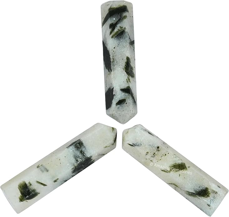 Amazing Gemstone Crystal Points Bulk Healing Crystals & Stones - Premium Single Terminated Healing Wand Point Bulk Crystals for Crafts, Crystal Grid, DIY Work