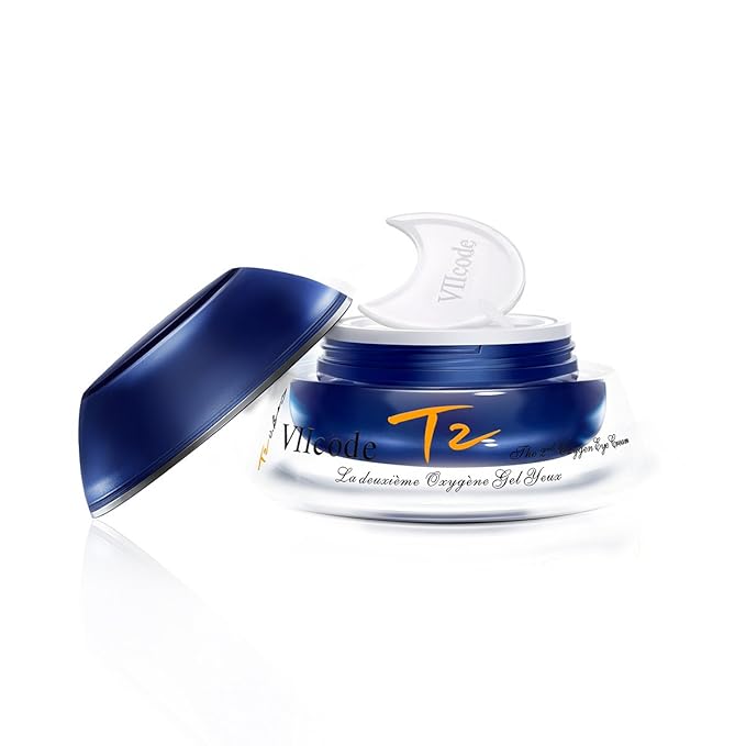 T2 O2.5 Oxygen Eye Cream for Dark Circles and Wrinkles - Reduces Puffiness, Crow's Feet, Fine Lines and Bags