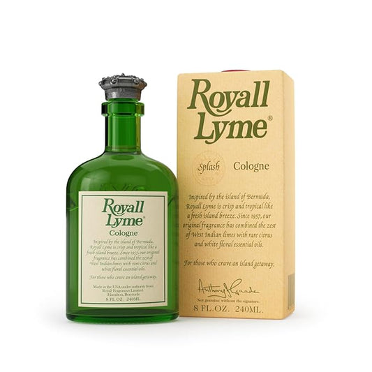 ROYALL LYME, Men's Heritage Cologne, Inspired by Bermuda – 8 Fl oz Splash