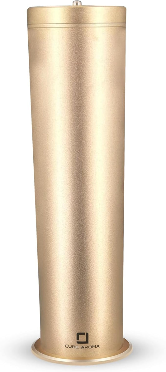 CA-1200 Gold Diffuser w/Fragrance- Aromatherapy Diffuser - Essential Oil Fragrance Diffuser - Smartphone Control - Timer - Adjustable Mist Intensity - Perfect for Home & Office