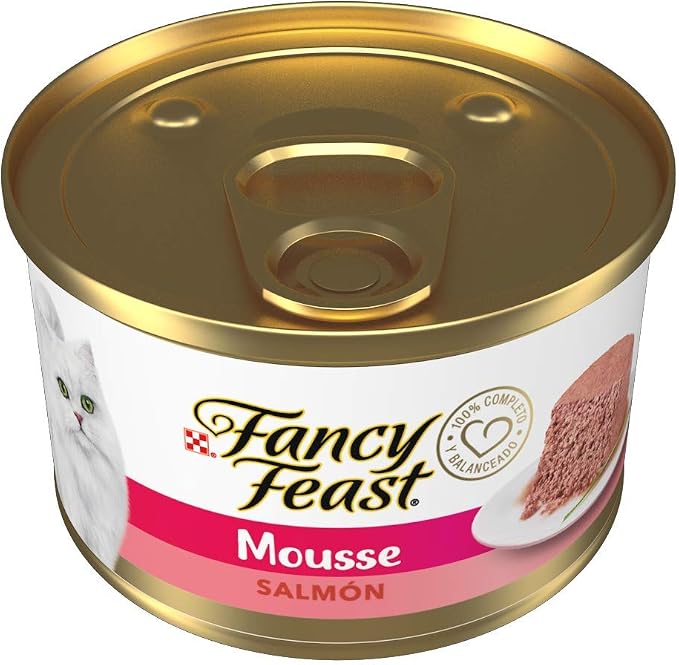 Fancy Feast Gourmet Salmon Feast Cat Food, 3 oz (Pack of 2)