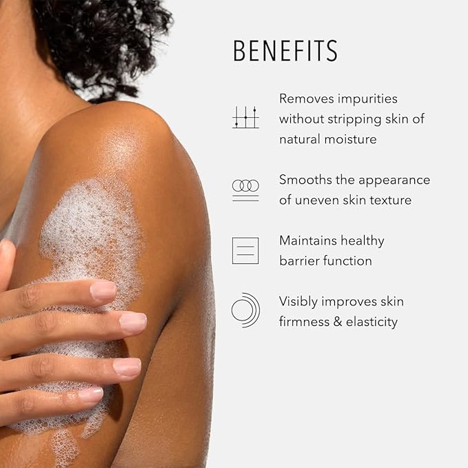 HydroPeptide Glow Revive Exfoliating Peptide Body Wash, 8 Ounce