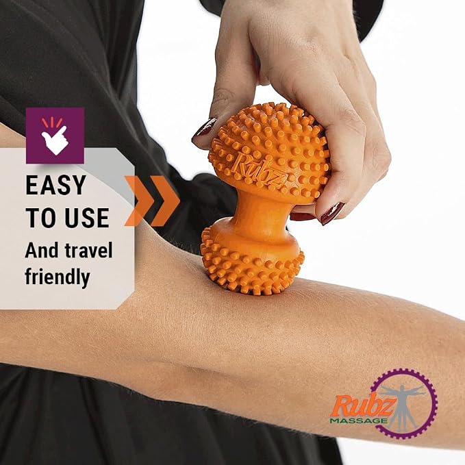 Due North Foot Rubz Combo Pack Original Foot Rubz Massage Tool 0.5 lb, Multi Colored, 1 Count