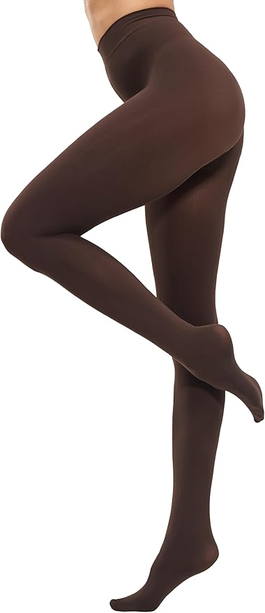 CozyWow Women's 80D Soft Opaque Tights, High Waist Solid Color Womens Tights with 30+ Colors
