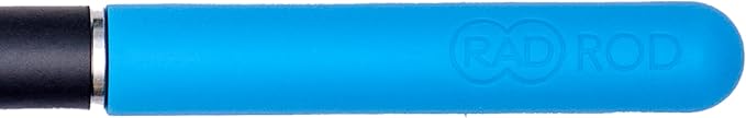 RAD Rod – 21in Compact Deep Tissue Massage Roller Stick – Myofascial Release Tool for Legs, Back, Neck, Arms & Shoulders – Muscle Roller for Mobility & Recovery