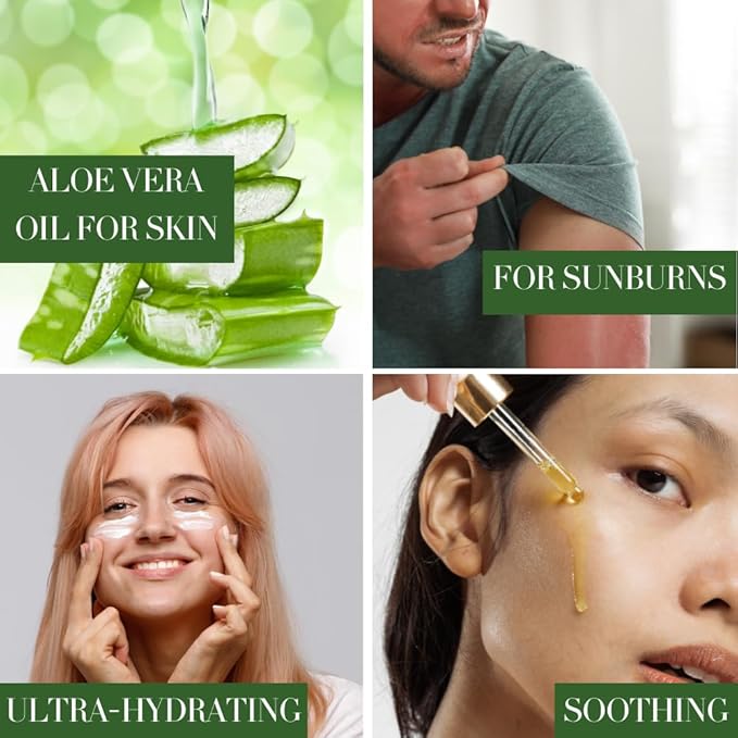 Aloe Vera Oil 100% Pure - 4oz