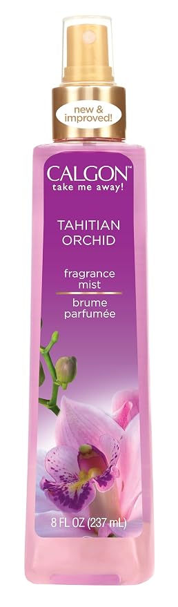 Calgon Fragrance Body Mist, Tahitian Orchid, 8 fl oz