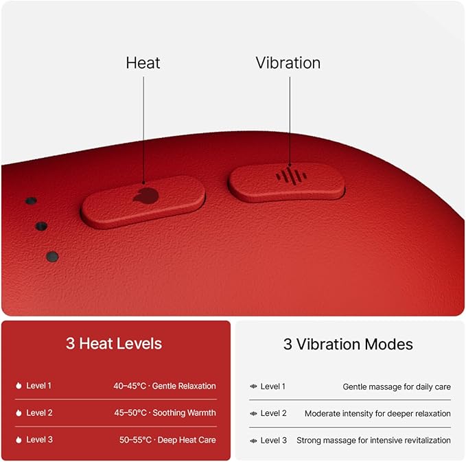 Electric Gua Sha Facial Massager Tool with LED Red Light Therapy & Soothing Vibration, Heated Brass Face & Neck Massager, Smart Dual-Mode Facial Care Device for Sculpting, Lifting & Relaxation