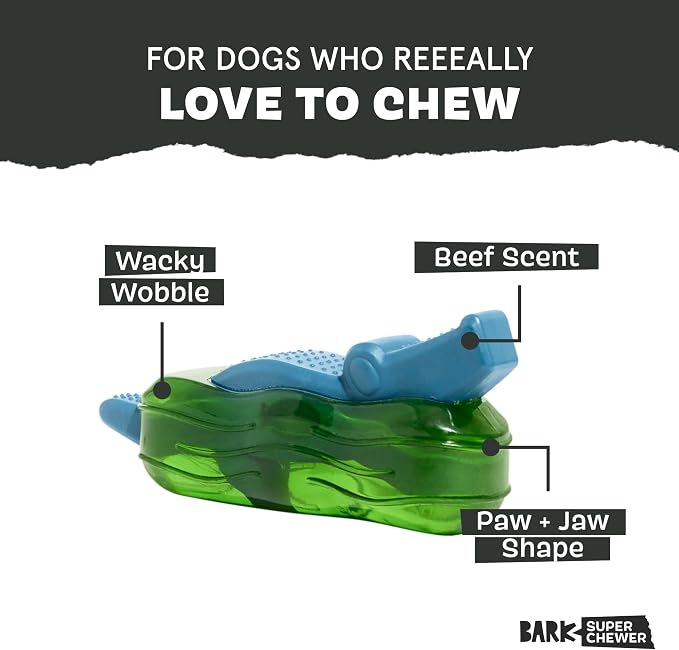 BarkBox Crocness Monster Dog Toy - for Medium Dogs