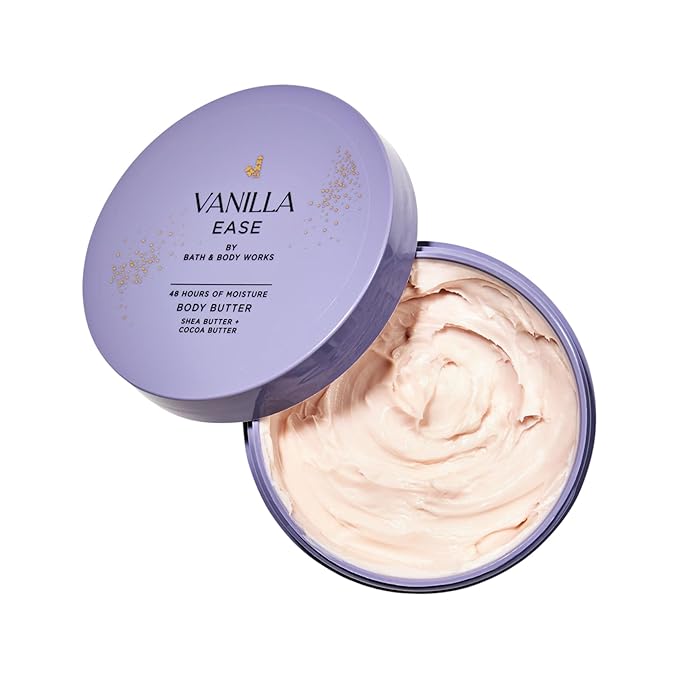 Bath & Body Works Whipped Body Butter For Women - 6.5 oz / 185 g (Vanilla Ease)