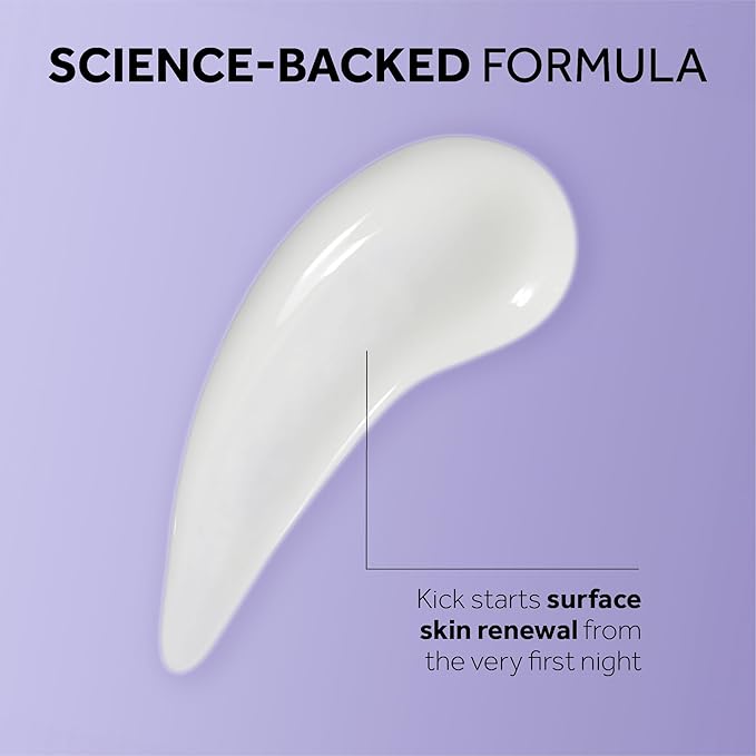 No7 Advanced Retinol 0.3% Night Concentrate - Slow Release Retinol Serum + Peptide Matrixyl 3000+ Boosted Overnight Anti-Aging Serum for Smoother, Softer Skin (1oz)