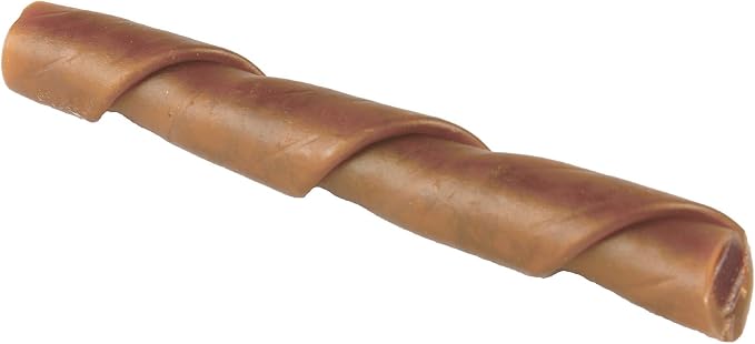 SmartBones Stuffed Twistz Rawhide-Free Dog Treats, Peanut Butter, 6 Count | With Real Peanut Butter & Chicken, Easy To Digest Chew, No Artificial Preservatives or Flavors, For Adult Dogs