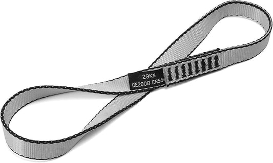 18MM Nylon Climbing Sling Runner 23KN CE2008/EN566 Strong Webbing Straps for Rock Climbing,Mountaineering, Rappelling, Swing, Yoga Hammock etc