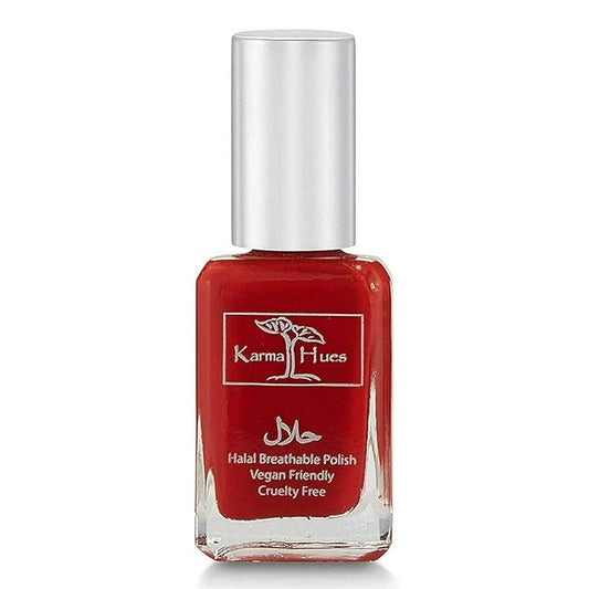 Karma Naturals Certified Halal Nail Polish - Breathable & Water Permeable, Wudu Friendly (Aabidah)