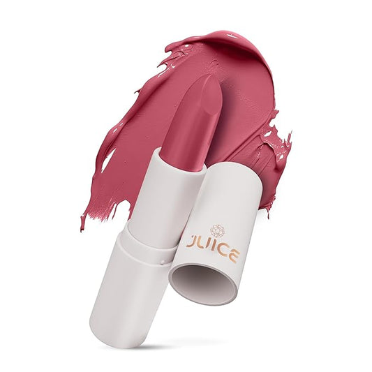 JUICE Kiss Sensation Lipstick With Goodness Of Bio Retinol, Uv Protection Long Lasting Lipstick Nude Sepia - M12 4 G Pack Of 1