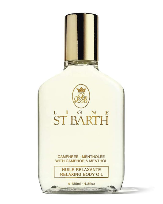 LIGNE ST BARTH Relaxing Body Massage Oil with Camphor & Menthol 4.2 oz