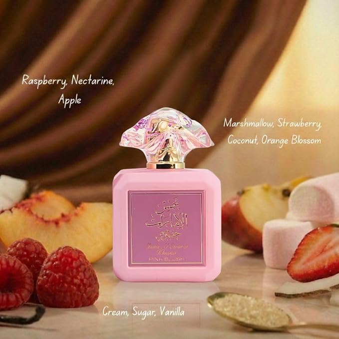 Ard Al Zaafaran Shams Al Emarat Khususi Pink Blush & Iced Petal Eau de Parfum Sprays 100ml (3.4 oz)