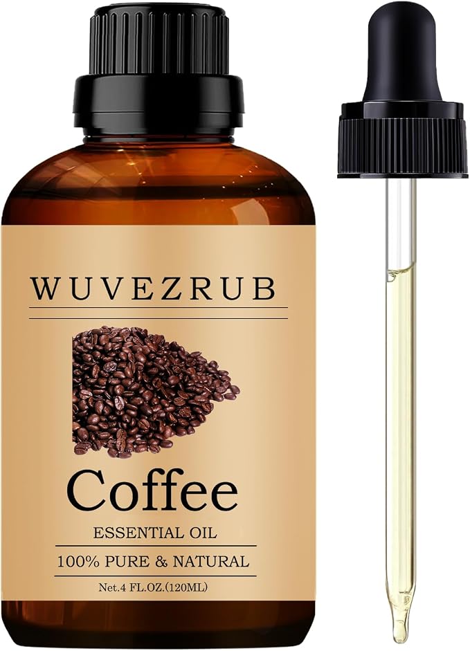 Coffee Essential Oils, 120ML 100% Pure and Natural Essential Oil for Aromatherapy Diffuser - Coffee / 4 Fl Oz