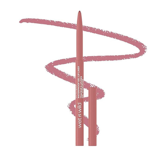 wet n wild Perfect Pout Matte Retractable Gel Lip Liner Pencil, Rich Creamy Long Lasting Color, Well-Defined and Flawless Application, Vegan & Cruelty-Free - Bare To Comment