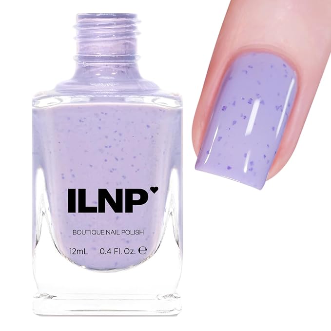 ILNP Lolly - Pastel Lavender Speckled Nail Polish