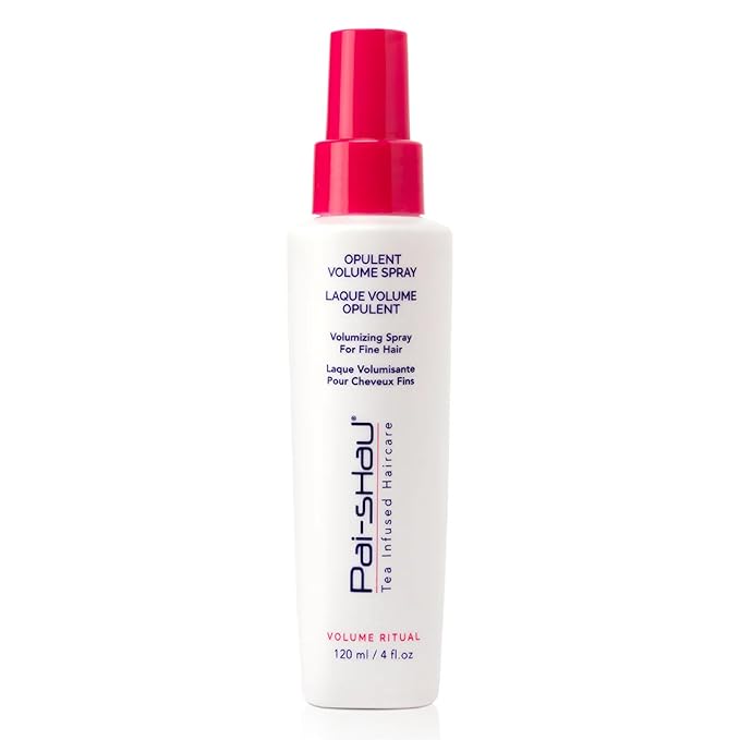 Pai-Shau Opulent Volume Spray - Volumizing Spray for Fine Hair - Provides Improved Texture, Weightless Volume and Lift - Volume Spray for Women - 4 Fl Oz