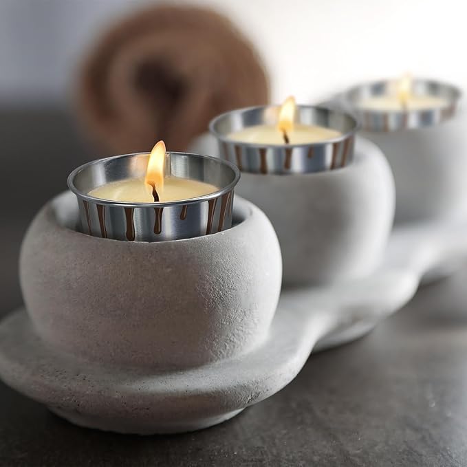 Summer Outdoor citronella Candles Made of Pure Lemongrass Essential Oil and Natural Soy Wax, Long-Lasting Burning, Indoor Bedroom, Kitchen, Garden, Terrace, Balcony, Camping (12 Packs)