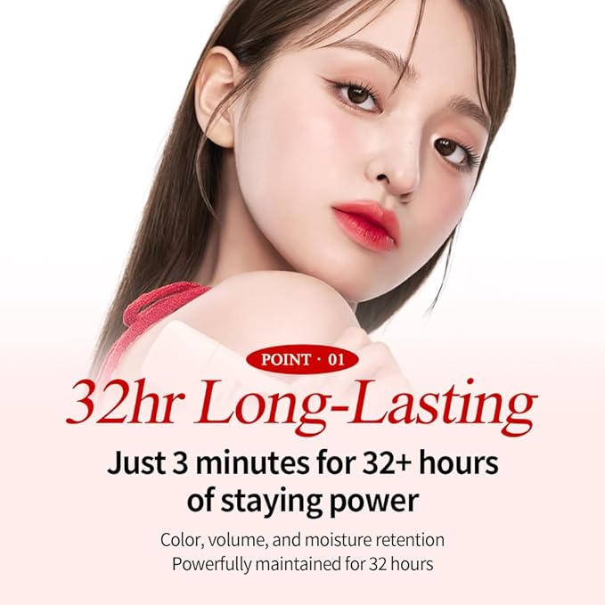 Berrisom Lip Tattoo Tint Pack 6g – Waterproof Peel‑Off Lip Stain, Smudge‑Resistant & Long‑Lasting Color, Hydrating Low‑Irritation Formula, 5 Colors (Coco Orange)