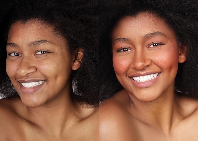The Good Mineral Loves-You-Back 3in1 Mineral Powder Foundation (CARAMEL 3) | Designed for acne-prone, sensitive skin for Natural Coverage with calming Zinc Oxide + Kaolin Clay | Vegan + Cruelty Free