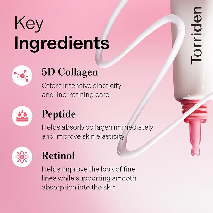 Torriden CELLMAZING Collagen Firming Eye Cream 30ml (1.01 fl.oz) | Wrinkle Improvement and Dark Circles Care | 5D Collagen Complex, 4R Pure Retinol | Korean Skincare Eye Cream