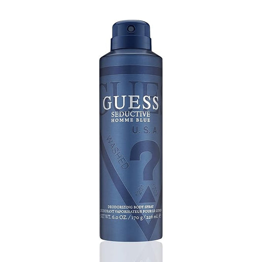Guess Guess Seductive Homme Blue Men Body Spray, 6 Ounce (Pack of 1)