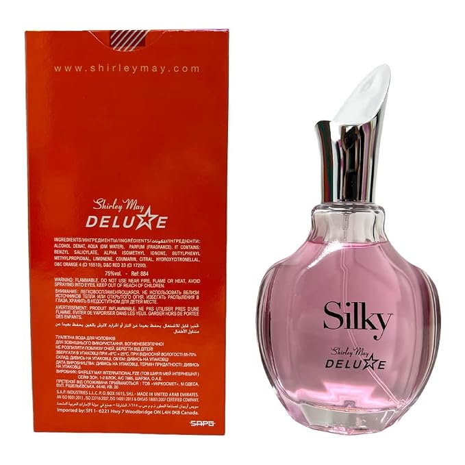 A CENTER Women Perfume Silky Pour Femme Eau de Parfum Natural Spray Elegant Scent Fragrance for all Skin Types 3.3 Fluid Ounce